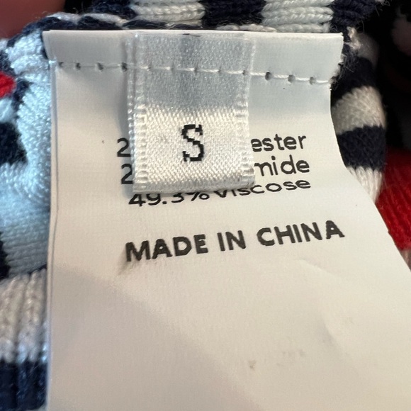 🆕 💙🤍 NWOT PRETTYGARDEN 2-Piece Sweater Set | Blue White Red Trim | Women’s Small - Picture 10 of 12